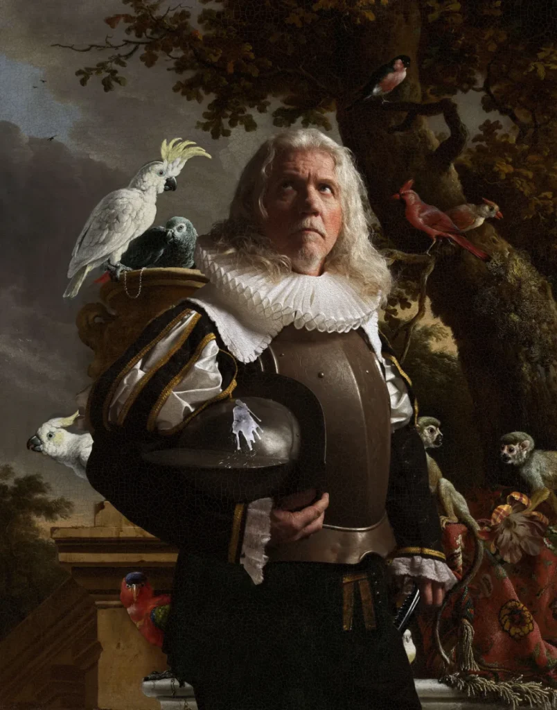 Adriaen Block artwork - The Green Surfer